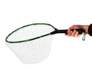 Snowbee Podběrák s gumovou síťkou a magnetem Rubber Mesh Hand Trout Net - Medium