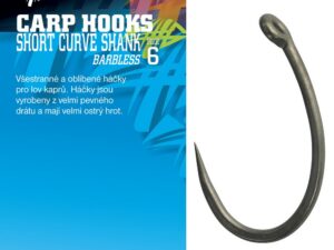 Giants fishing Háček s očkem bez protihrotu Short Curve Shank 10ks