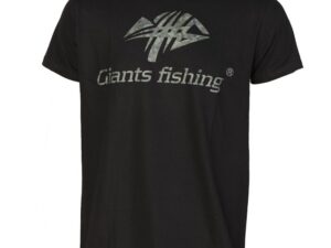 Giants fishing Tričko pánské černé Camo Logo
