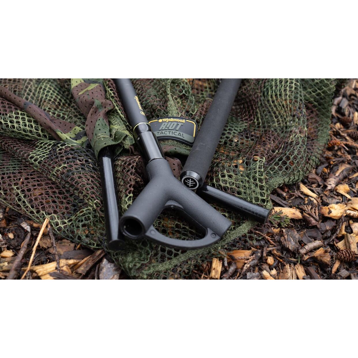 Wychwood kaprový podběrák Riot Tactical 42“ 6ft/180cm Landing Net 2pc Handle - MojeRybárstvo.sk Wychwood kaprový podběrák Riot Tactical 42“ 6ft/180cm Landing Net 2pc Handle – Obrázok 3
