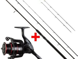 Giants fishing Prut Black Method Feeder 3.3m(11ft) 40-90g + Naviják Gaube FD 3000