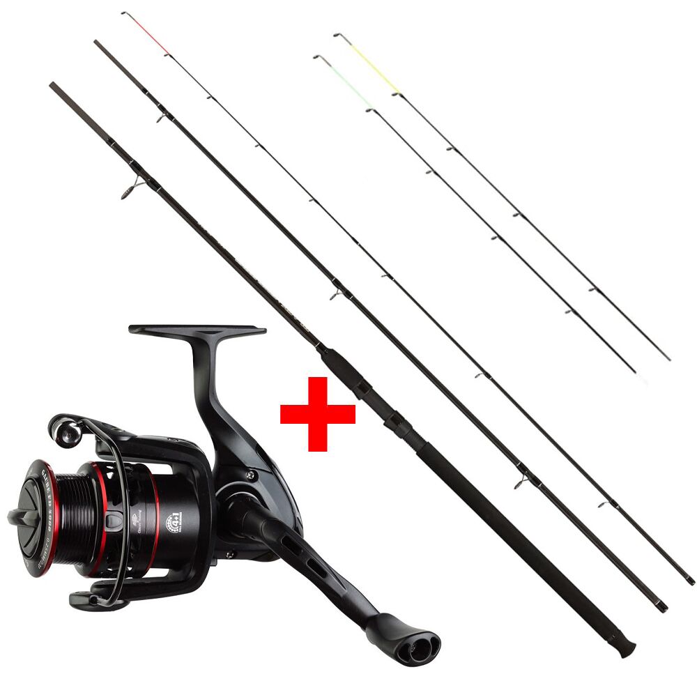 Giants fishing Prut Black Method Feeder 3.3m(11ft) 40-90g + Naviják Gaube FD 3000 - MojeRybárstvo.sk Giants fishing Prut Black Method Feeder 3.3m(11ft) 40-90g + Naviják Gaube FD 3000