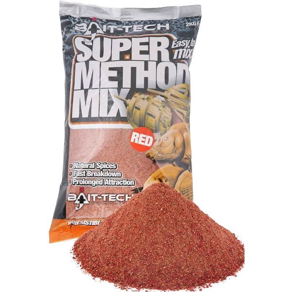 Bait-Tech krmítková směs Super Method Mix Red 2 kg - MojeRybárstvo.sk Bait-Tech krmítková směs Super Method Mix Red 2 kg – Obrázok 2