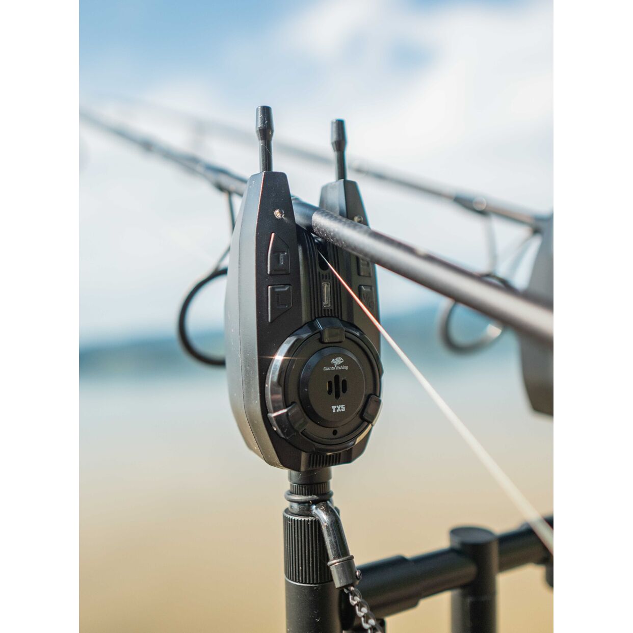 Giants fishing Sada hlásičů Wireless Set TX5 (2ks hlásič + přijímač) - MojeRybárstvo.sk Giants fishing Sada hlásičů Wireless Set TX5 (2ks hlásič + přijímač) – Obrázok 3