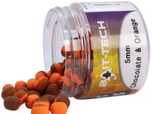 Bait-Tech Duo Col Criticals Wafters - Chocolate and Orange 5 mm (50 ml)