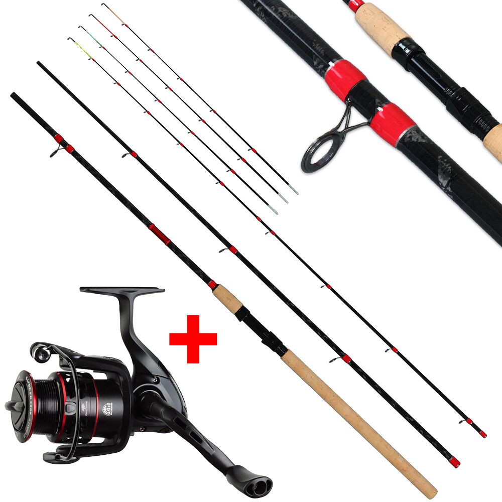 Giants fishing Prut Fluent MK2 Feeder 3.3m, 90g + Naviják Gaube FD 4000 - MojeRybárstvo.sk Giants fishing Prut Fluent MK2 Feeder 3.3m, 90g + Naviják Gaube FD 4000