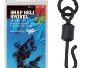 Giants fishing Obratlík Swivel Snap Heli, UK.4 (vel.8 EU)/10ks