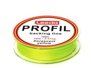 Leeda Profil Backing Line 20lb, 100m Yellow