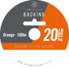 Wychwood Dacron Flyline Backing 20Lb, 100m Orange