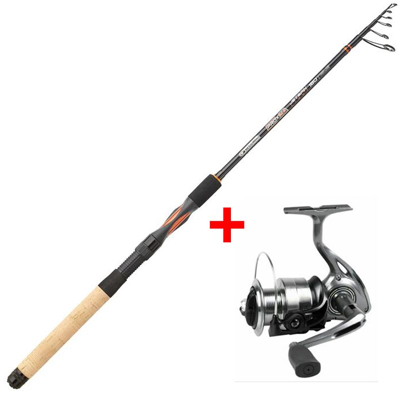 Garbolino prut Proxima JetSpin Tele M 2,40m(666), 10-30g + naviják Strike 301FD(711) - MojeRybárstvo.sk Garbolino prut Proxima JetSpin Tele M 2,40m(666), 10-30g + naviják Strike 301FD(711)