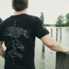 Giants fishing Tričko pánské černé Tři kapři – Obrázok 3