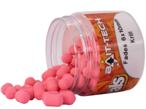 Bait-Tech Criticals Fades Wafters - Pink Krill 6x10 mm, 50 ml