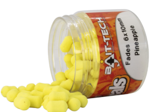 Bait-Tech Criticals Fades Wafters - Yellow Pineapple 6x10 mm, 50 ml