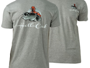 Tričko Hell-Cat Style šedé