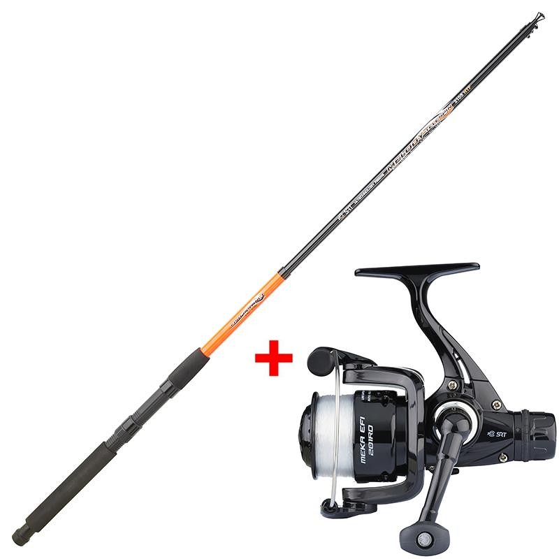 SERT prut Instinct Melody Telespin 1,80 m, 5-díl, (5/20 g)+naviják Meka Efi 201 RD - MojeRybárstvo.sk SERT prut Instinct Melody Telespin 1,80 m, 5-díl, (5/20 g)+naviják Meka Efi 201 RD