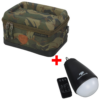 Giants fishing Akční set - Pouzdro na elektroniku Medium + Světlo Camping Lamp LED Multicolour