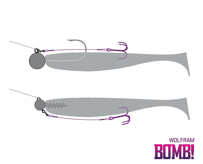 BOMB! Twisto RIGS Wolfram / 3ks - MojeRybárstvo.sk BOMB! Twisto RIGS Wolfram / 3ks – Obrázok 2