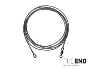 Nadväzec THE END Leadcore + swivel / 3ks