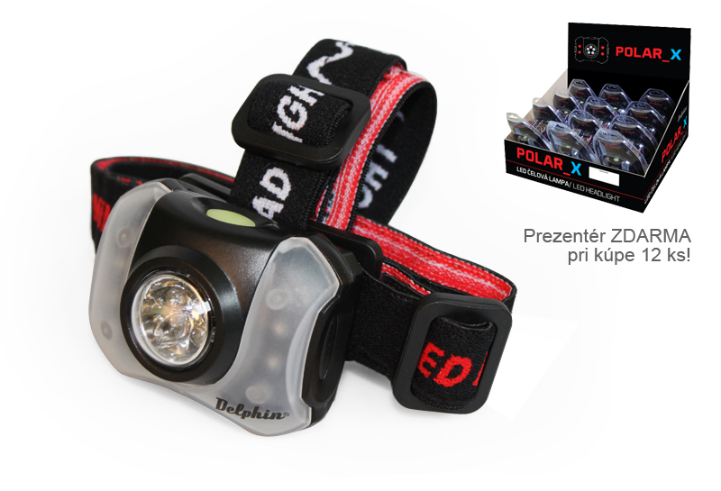 Čelová lampa Delphin POLAR_X - MojeRybárstvo.sk Čelová lampa Delphin POLAR_X