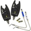 NGT 2x Hlásič Bite Alarm VX2 + 2x Řetízkový Swinger + 2x baterky ZDARMA!!! - MojeRybárstvo.sk NGT 2x Hlásič Bite Alarm VX2 + 2x Řetízkový Swinger + 2x baterky ZDARMA!!! – Obrázok 2