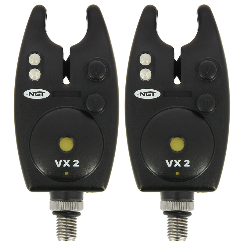 NGT 2x Hlásič Bite Alarm VX2 + 2x Řetízkový Swinger + 2x baterky ZDARMA!!! - MojeRybárstvo.sk NGT 2x Hlásič Bite Alarm VX2 + 2x Řetízkový Swinger + 2x baterky ZDARMA!!! – Obrázok 4