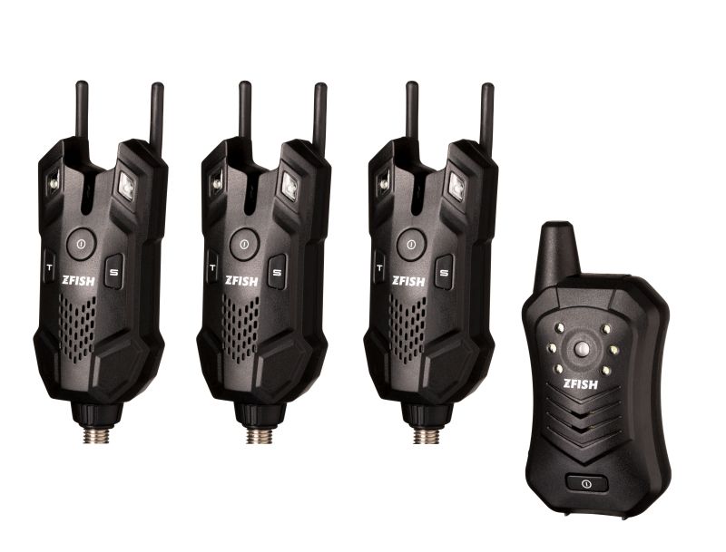 Zfish Sada Hlásičů Bite Alarm Set Merkur 3+1 - MojeRybárstvo.sk Zfish Sada Hlásičů Bite Alarm Set Merkur 3+1