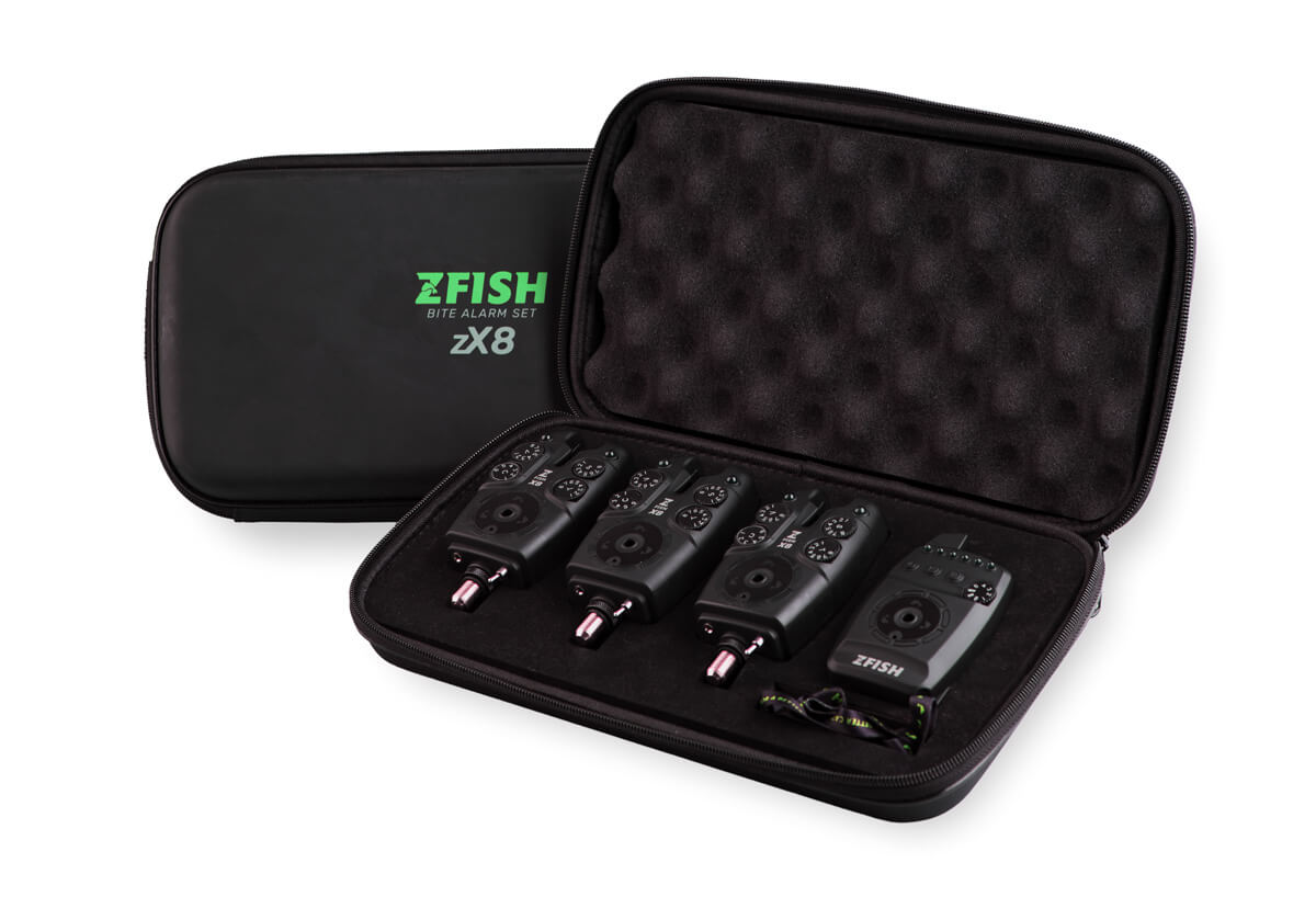 ZFISH Sada Hlásičů Bite Alarm Set Zx8 PRO 3+1 - MojeRybárstvo.sk ZFISH Sada Hlásičů Bite Alarm Set Zx8 PRO 3+1 – Obrázok 5