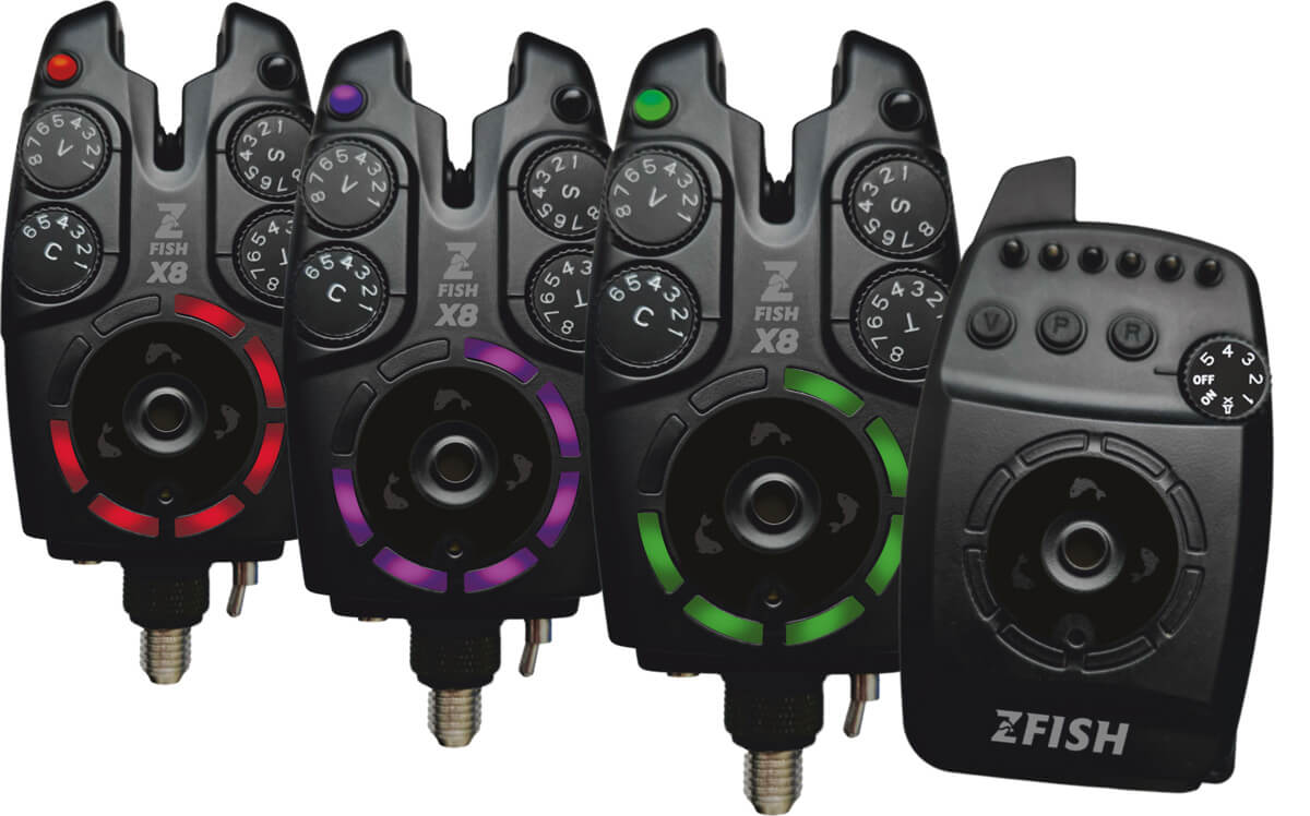 ZFISH Sada Hlásičů Bite Alarm Set Zx8 PRO 3+1 - MojeRybárstvo.sk ZFISH Sada Hlásičů Bite Alarm Set Zx8 PRO 3+1 – Obrázok 6