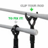 ZFISH Rohatinka Butt Grip Quick Lock – Obrázok 2