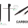 ZFISH Vidlička Carbon Drill Bankstick