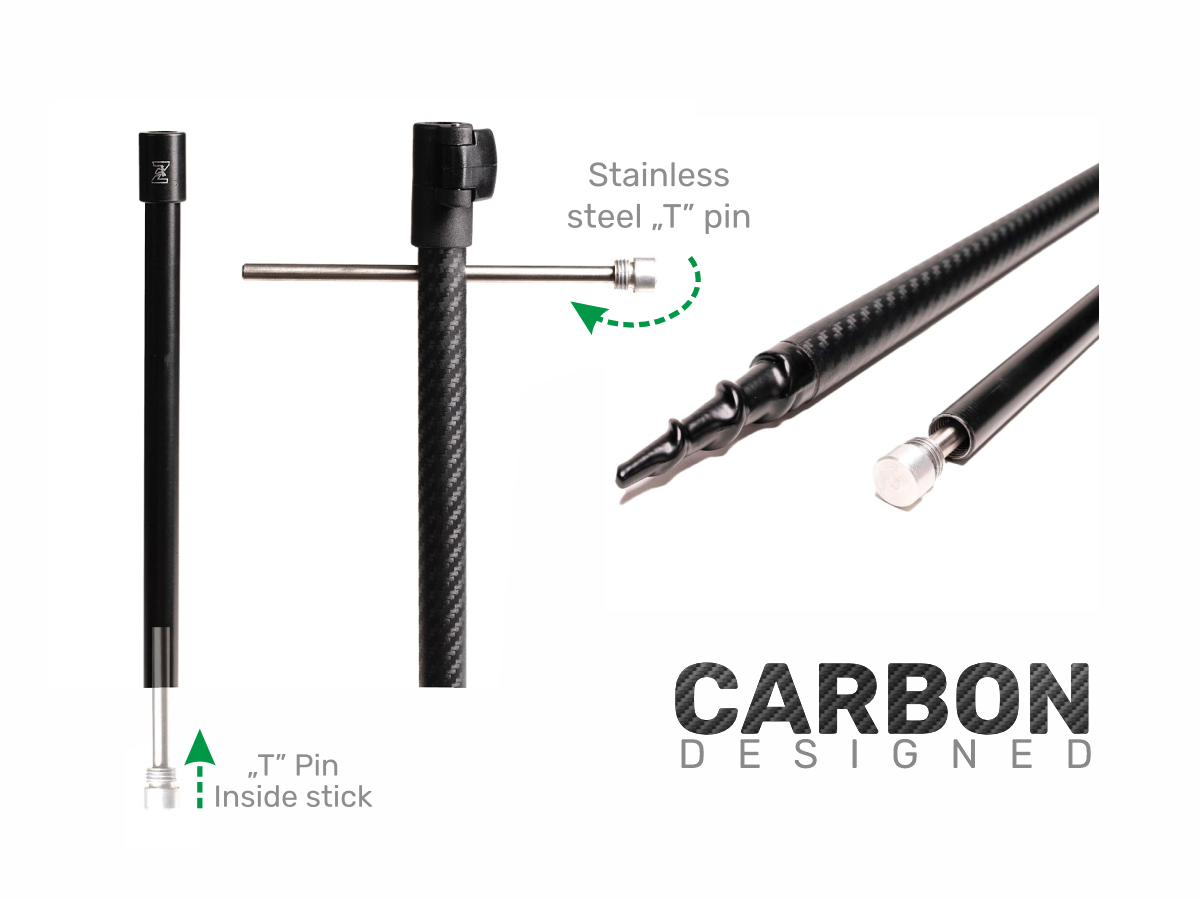 ZFISH Vidlička Carbon Drill Bankstick - MojeRybárstvo.sk ZFISH Vidlička Carbon Drill Bankstick