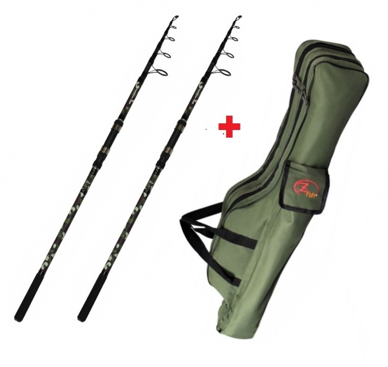 ZFISH Combo 2x Prut Kingstone 3,60m/3,5lb + Pouzdro Zdarma! - MojeRybárstvo.sk ZFISH Combo 2x Prut Kingstone 3,60m/3,5lb + Pouzdro Zdarma!