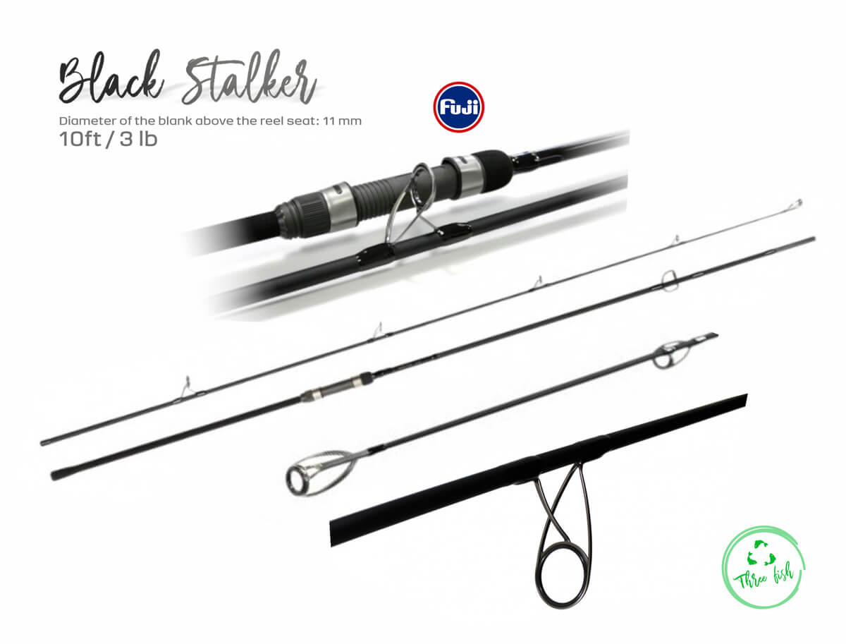 ZFISH Combo Prut Black Stalker 10ft/3lb + Naviják Fusion X 6000 - MojeRybárstvo.sk ZFISH Combo Prut Black Stalker 10ft/3lb + Naviják Fusion X 6000 – Obrázok 3