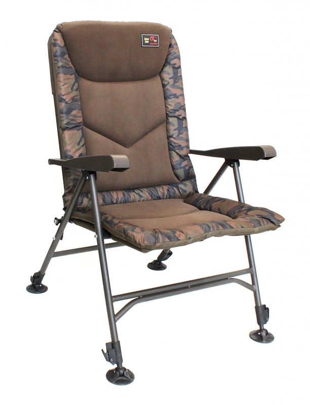 ZFISH Křeslo Deluxe Camo Chair - MojeRybárstvo.sk ZFISH Křeslo Deluxe Camo Chair