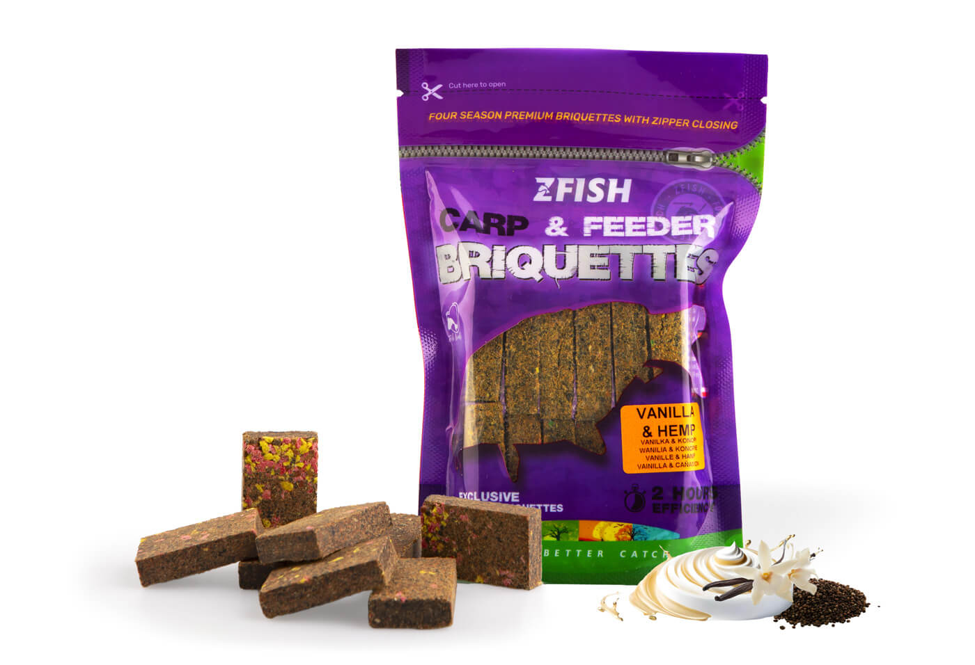 ZFISH Zakrmovací Brikety 220g - MojeRybárstvo.sk ZFISH Zakrmovací Brikety 220g – Obrázok 3