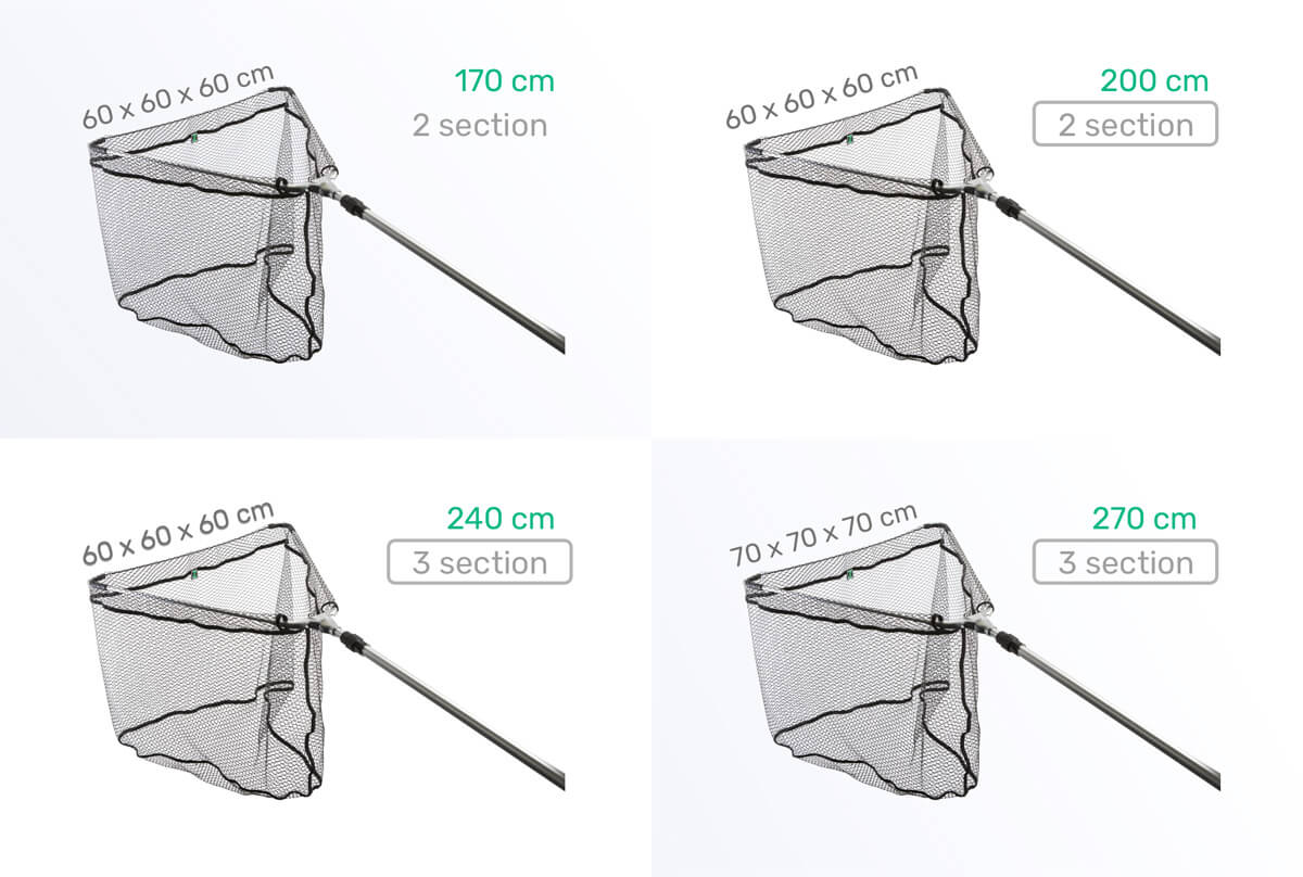 ZFISH Podběrák Landing Net ZFX Pogumovaná síť - MojeRybárstvo.sk ZFISH Podběrák Landing Net ZFX Pogumovaná síť – Obrázok 3