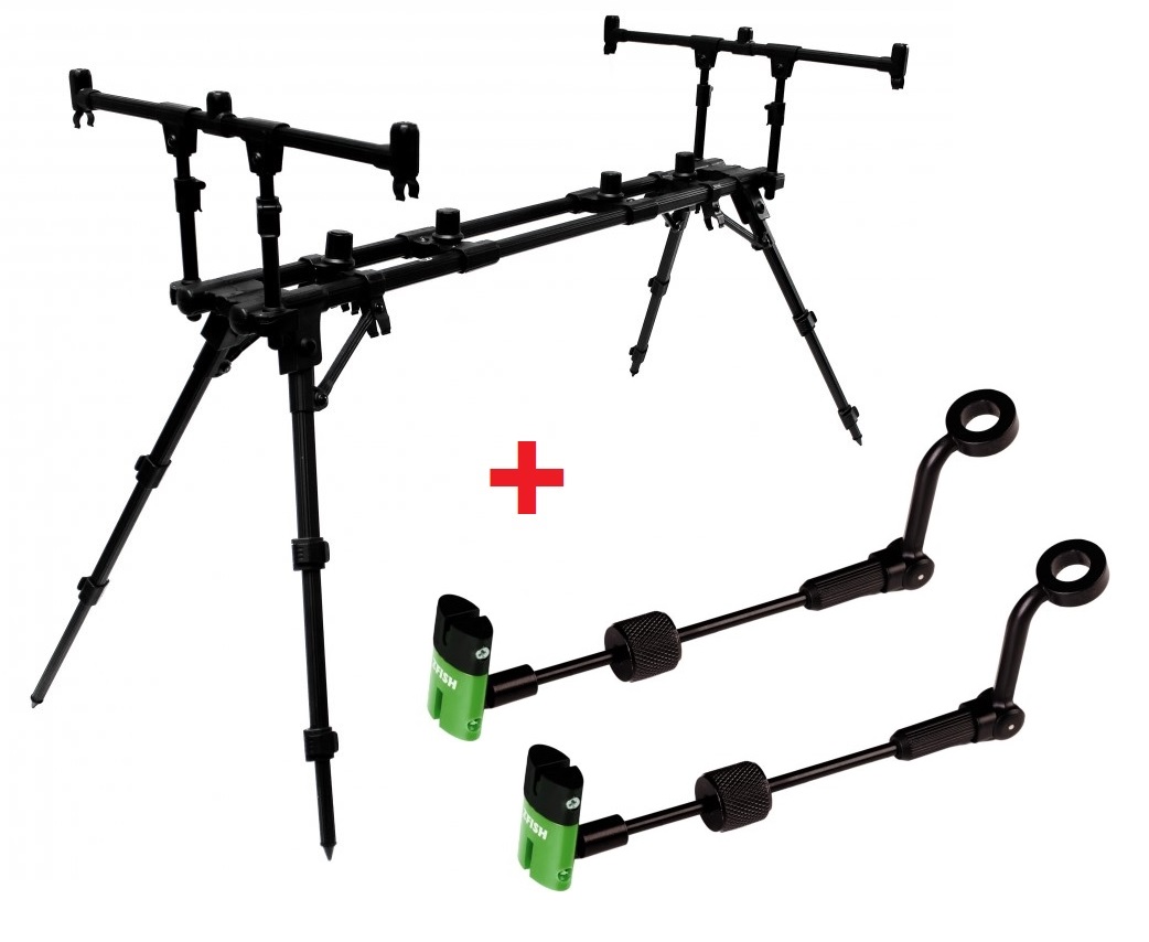 Zfish Stojan Rod Pod Construct 3 Rods + 2x Indicator ZFX Mini Zdarma! - MojeRybárstvo.sk Zfish Stojan Rod Pod Construct 3 Rods + 2x Indicator ZFX Mini Zdarma!