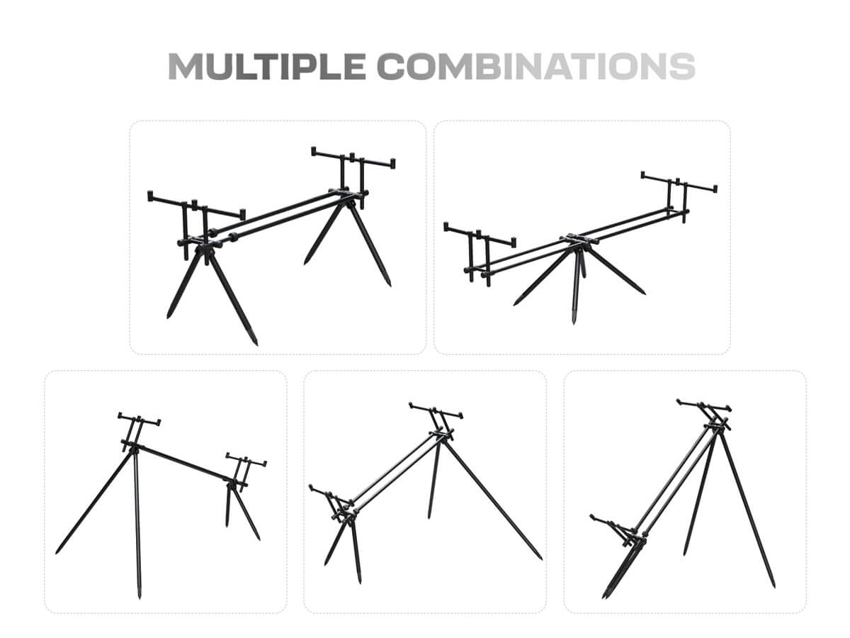 ZFISH Stojan Rod Pod Rodmaster 3 rods - MojeRybárstvo.sk ZFISH Stojan Rod Pod Rodmaster 3 rods – Obrázok 5