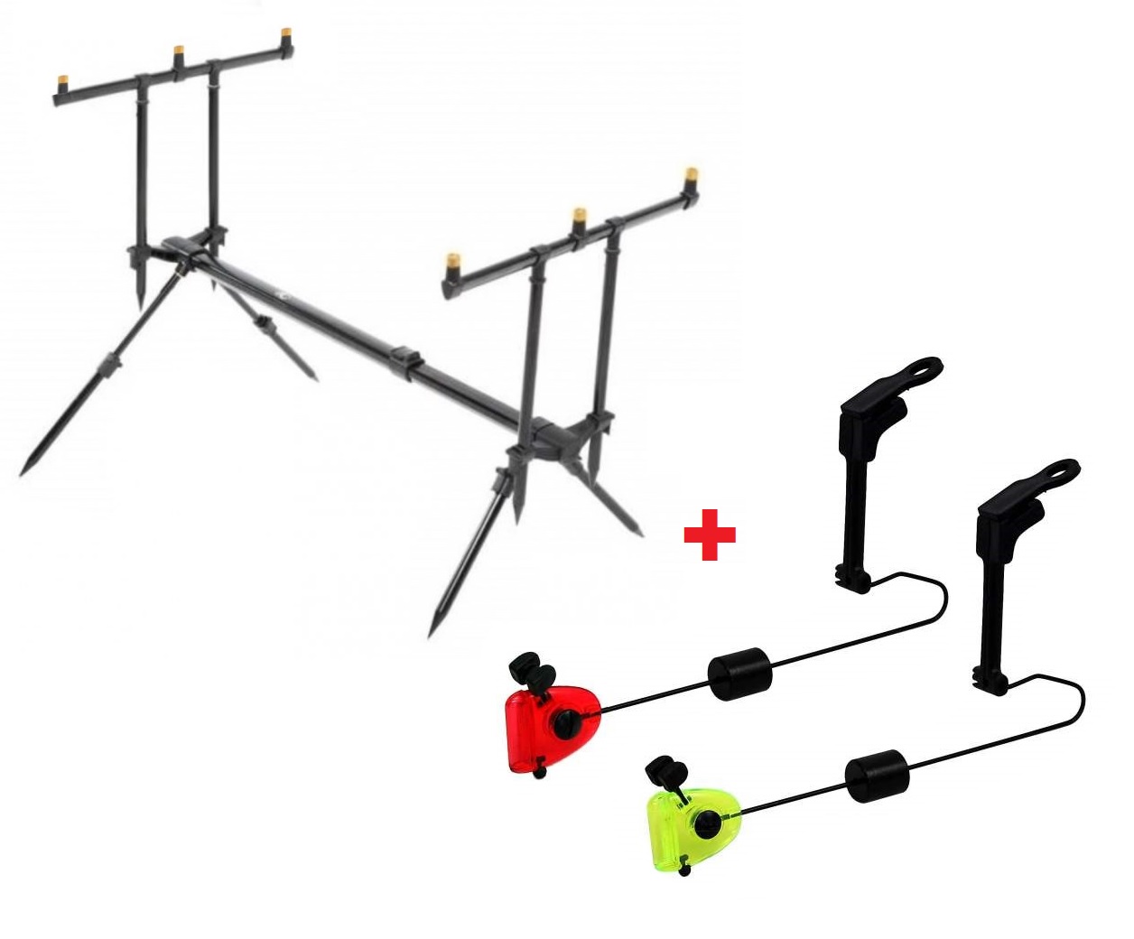 ZFISH Stojan Rod Pod Classic 3 Rods + 2x Indikátor záběru zdarma! - MojeRybárstvo.sk ZFISH Stojan Rod Pod Classic 3 Rods + 2x Indikátor záběru zdarma!