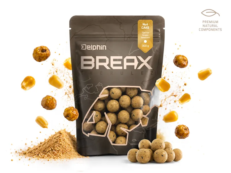 Boilies Delphin BreaX / NutCAKE - MojeRybárstvo.sk Boilies Delphin BreaX / NutCAKE