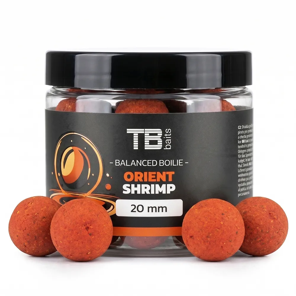 TB Baits Vyvážené Boilie Balanced + Atraktor Orient Shrimp 100 g - MojeRybárstvo.sk TB Baits Vyvážené Boilie Balanced + Atraktor Orient Shrimp 100 g – Obrázok 2