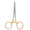 Dr. Slick Co. Pean rovný Standard Clamp 12,5 cm, zlatý