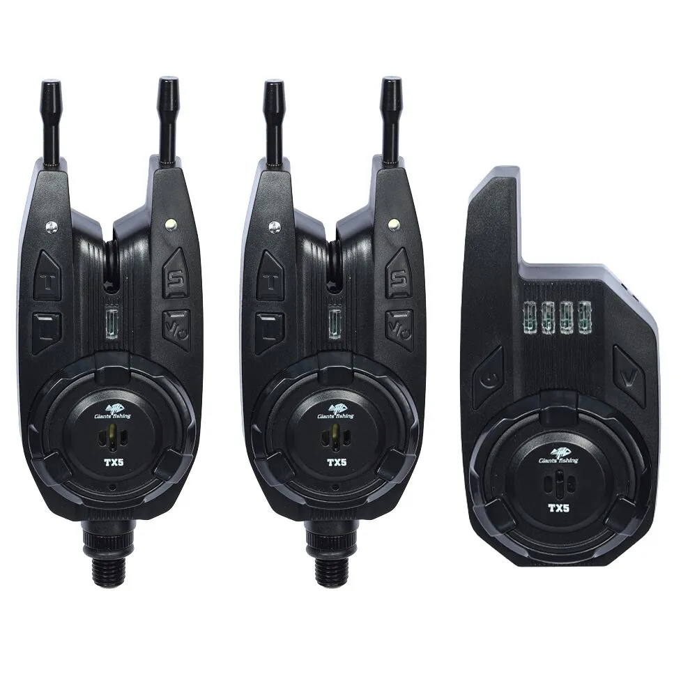 Giants fishing Sada hlásičů Wireless Set TX5 (2ks hlásič + přijímač) - MojeRybárstvo.sk Giants fishing Sada hlásičů Wireless Set TX5 (2ks hlásič + přijímač)