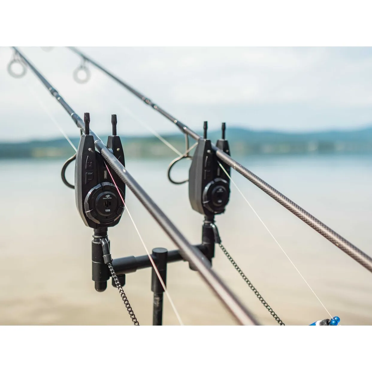 Giants fishing Sada hlásičů Wireless Set TX5 (2ks hlásič + přijímač) - MojeRybárstvo.sk Giants fishing Sada hlásičů Wireless Set TX5 (2ks hlásič + přijímač) – Obrázok 5
