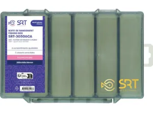 Sert krabička 6 Adjustable Compartments Grey (250x165x36 mm)