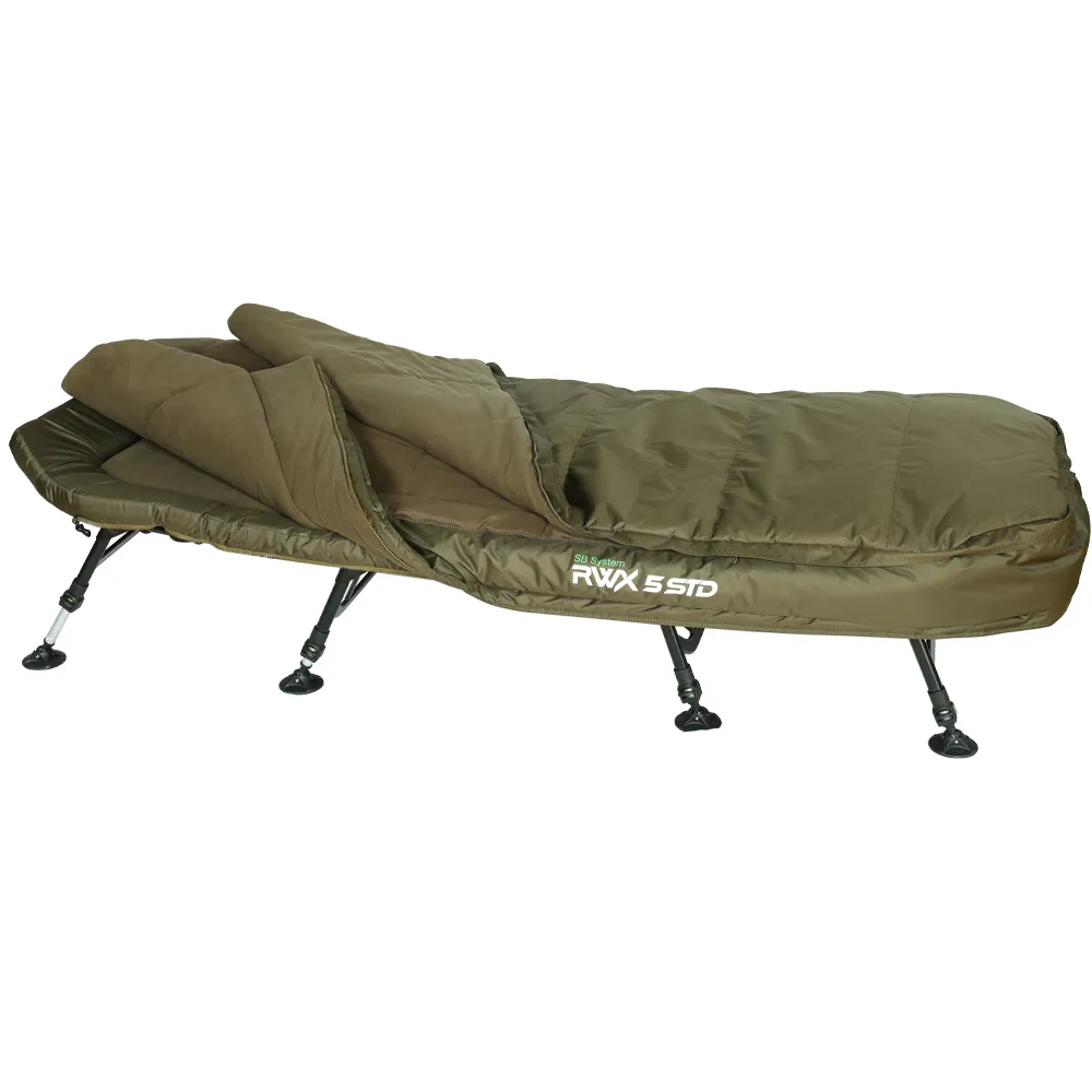 Giants fishing Lehátko + spací pytel Bedchair/Sleeping Bag System RWX 5 STD - MojeRybárstvo.sk Giants fishing Lehátko + spací pytel Bedchair/Sleeping Bag System RWX 5 STD