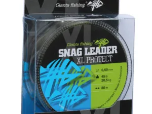 Giants fishing Šokový vlasec Snag Leader XL- Protect Army Green 80m