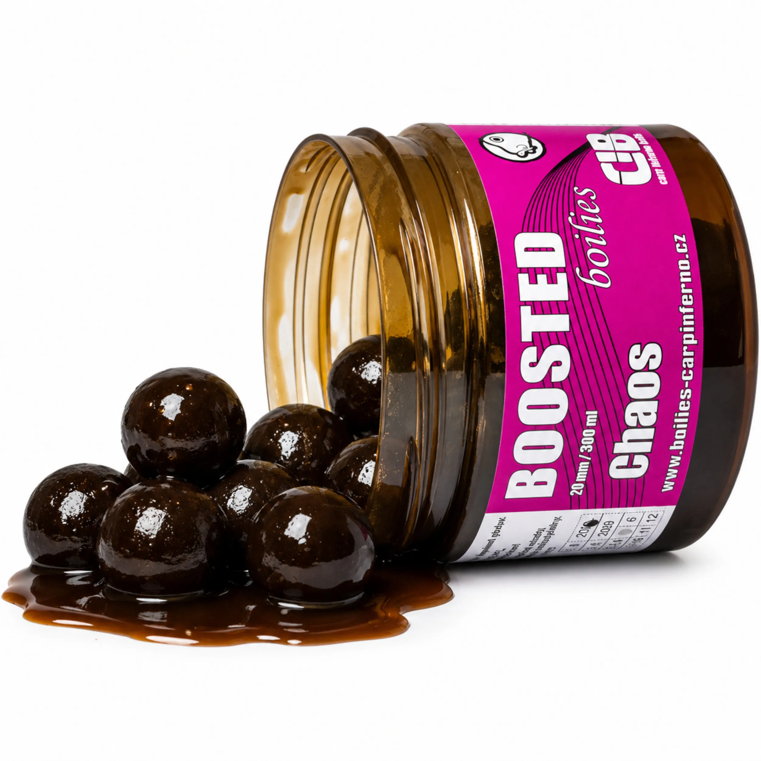 Carp Inferno Boosted Boilies 300 ml Chaos - MojeRybárstvo.sk Carp Inferno Boosted Boilies 300 ml Chaos