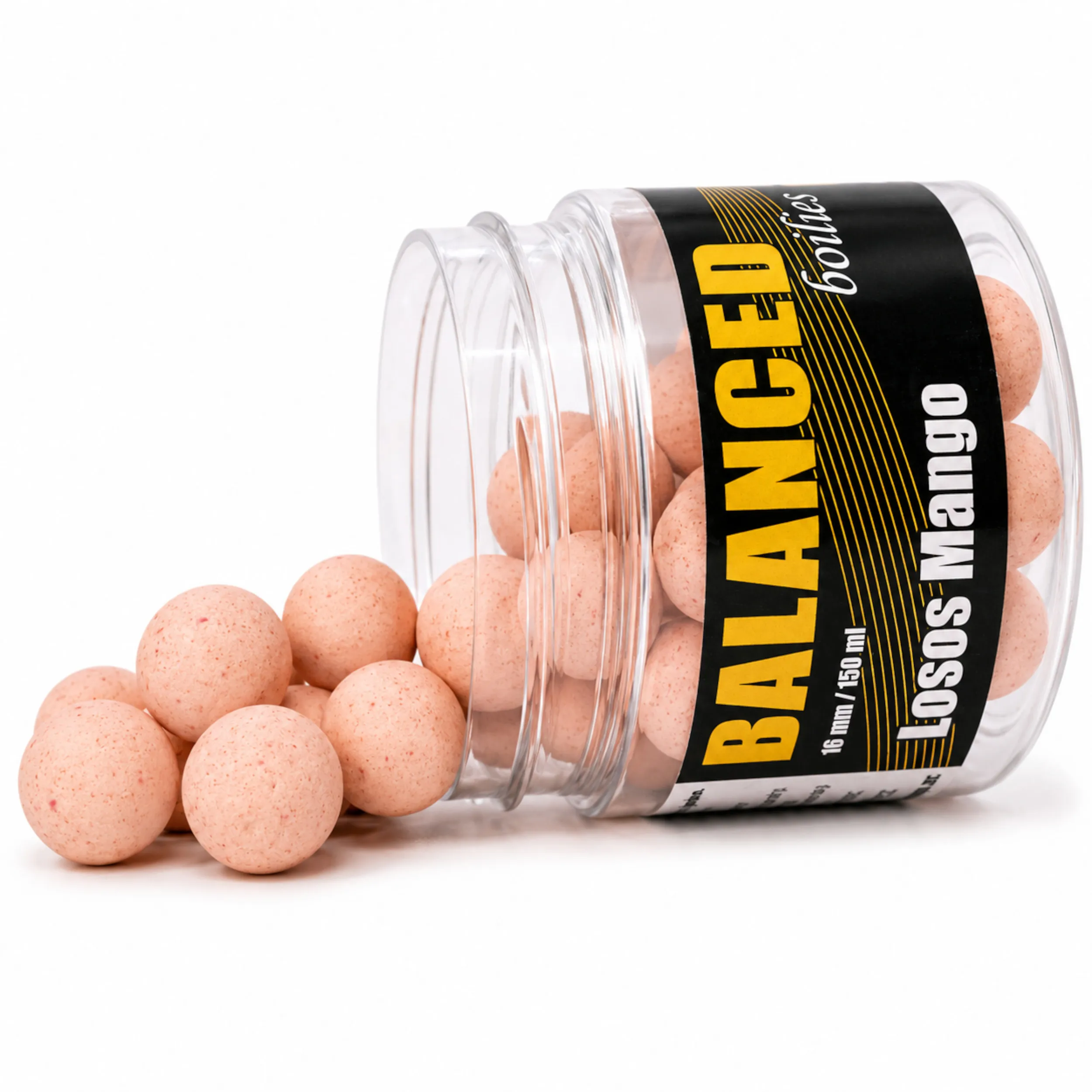 Carp Inferno Balanced Boilie 150 ml Losos/Mango - MojeRybárstvo.sk Carp Inferno Balanced Boilie 150 ml Losos/Mango