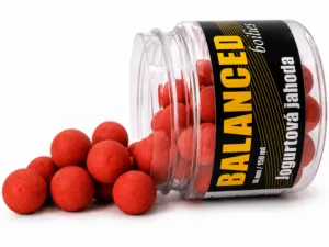Carp Inferno Balanced Boilie 150 ml Jogurtová Jahoda